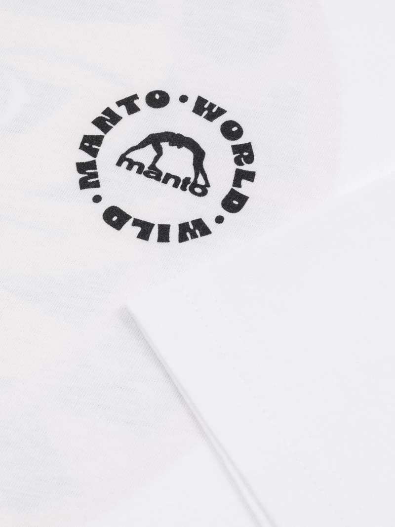 MANTO worldwide tshirt- white